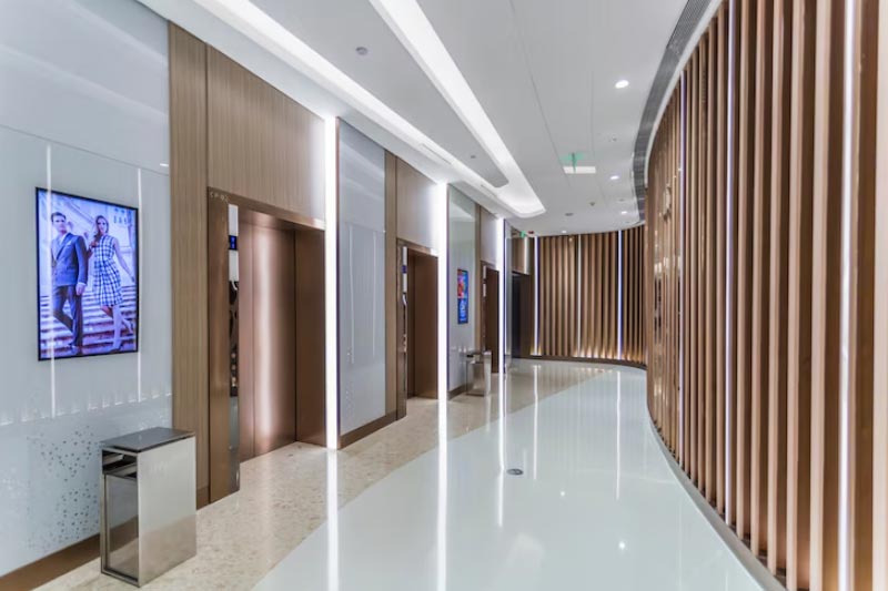 retail stores showrooms gypsum false ceiling work dubai